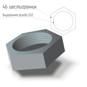 Заглушка стальная внутренняя резьба D32 ГОСТ 21873