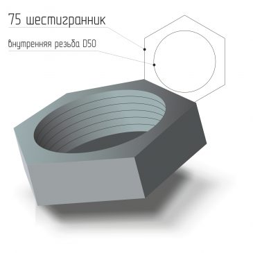 Заглушка стальная внутренняя резьба D50 ГОСТ 21873